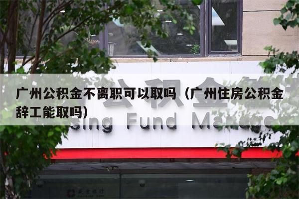 上海公积金不离职可以取吗（上海住房公积金辞工能取吗）